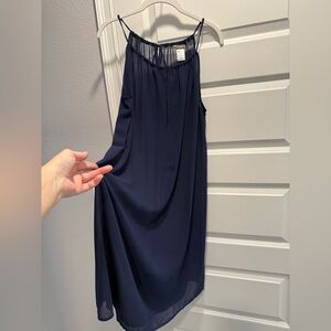 New Tommy Bahamas Navy Blue Sleeveless Dress Beach Cover up